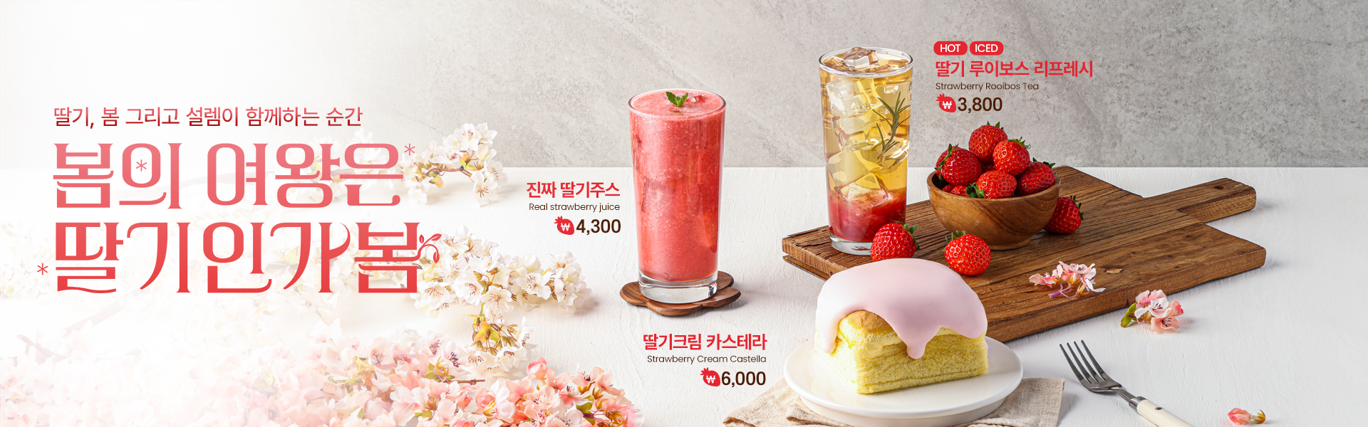 [25봄시즌] 봄의 여왕읜 딸기인가봄